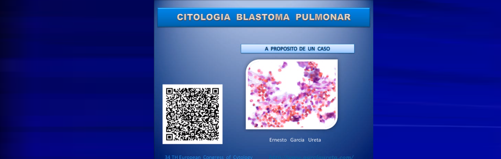 Citología de blastoma pulmonar